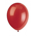 10 Ballons Latex 30 cm – Rouge -  Party Deco