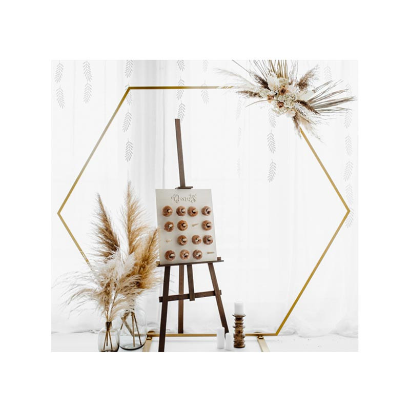 Support de Fond Backdrop Hexagonal