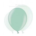10 Ballons Latex 30 cm – Mint nacré -  Party Deco