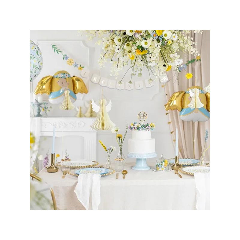 Ballon Alu XL Ange Garçon - Party Deco