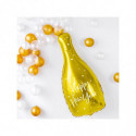 Ballon Alu SuperShape Nouvel An Bouteille de Champagne – Party Deco