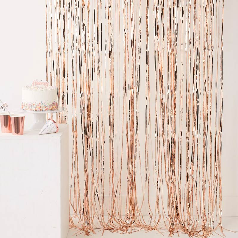 Rideau de Fête Rose Gold – 90 x 250cm