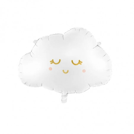 Ballon Mylar Supershape Nuage Blanc – Party Deco