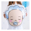 Ballon Mylar Mat Tête de Bébé Garçon Baby Boy - Party Deco