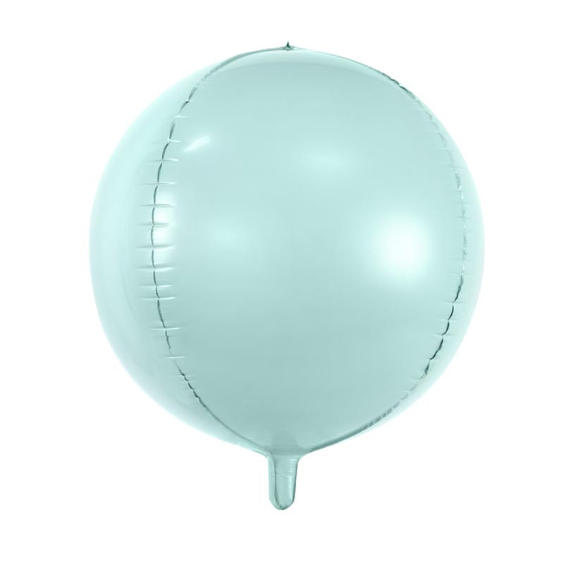 Ballon ORB vert mint pastel – 40 cm – PartyDeco