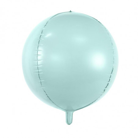 Ballon ORB vert mint pastel – 40 cm – PartyDeco