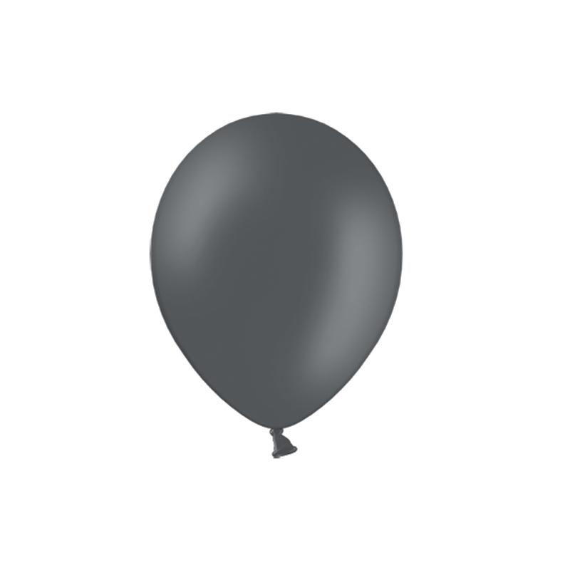 10 Ballons Latex 30 cm – Gris foncé -  Party Deco