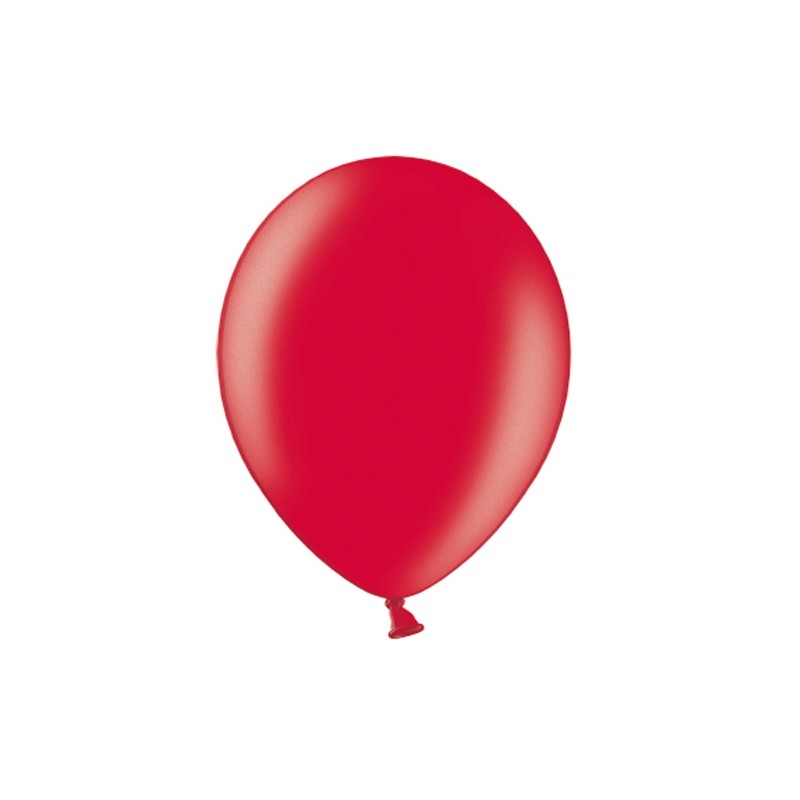 10 Ballons Latex 30 cm – Rouge nacré -  Party Deco