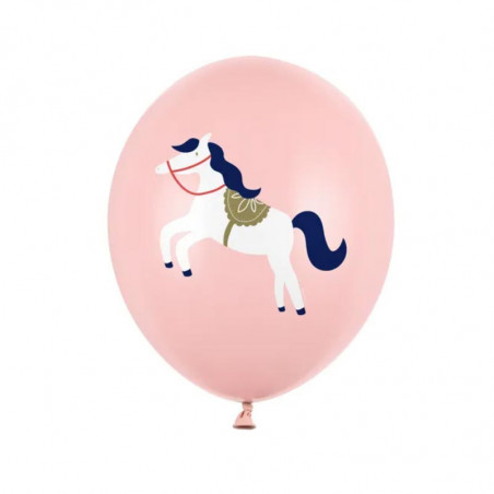 Ballons Latex Cheval – Thème Équitation – Party Déco 30 cm