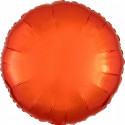 Ballon Mylar Rond Orange Nacré Anagram