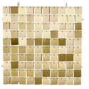 Panneaux Mur à Paillettes 30 X 30cm Sequin Doré