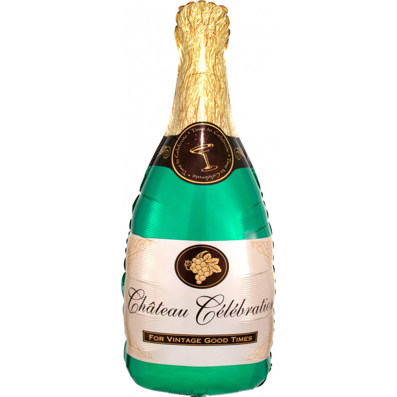Ballon Alu Bouteille de Champagne Anagram