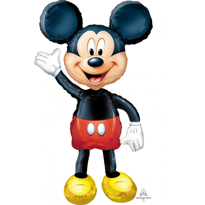Ballon AirWalkers Mickey - 132 cm x 96 cm Anagram