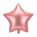 Ballon Aluminium Mylar Étoile – Rose Gold Chromé – 48 cm – PartyDeco