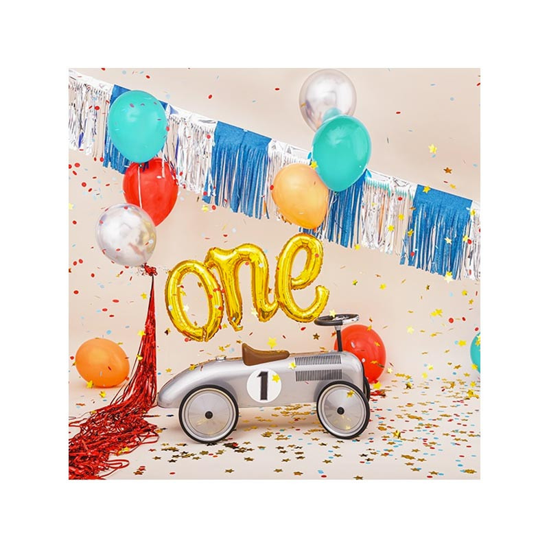 Ballon Alu "One" – Premier Anniversaire – Party Déco