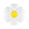 Ballon mylar fleur blanche marguerite