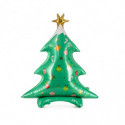 Ballon Qui Tient Debout Sapin de Noël Vert – Party Deco