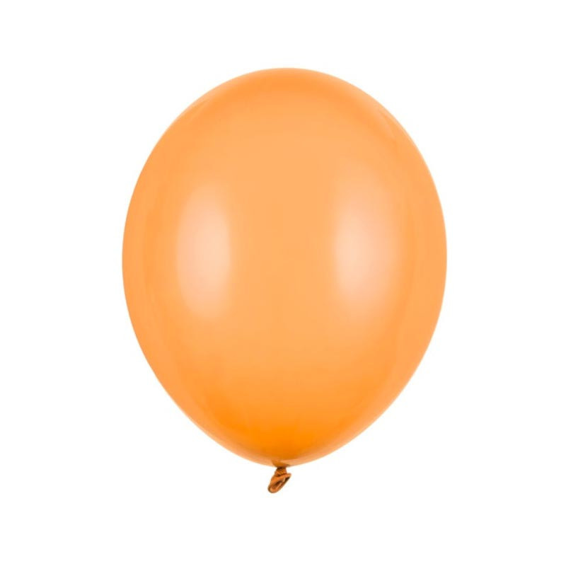 10 Ballons Latex 30 cm – Orange clair -  Party Deco