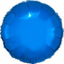 Ballon Alu Rond Bleu métallisé Anagram