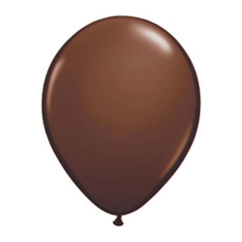 100 Mini Ballons Latex 12cm – Marron -  Party Deco