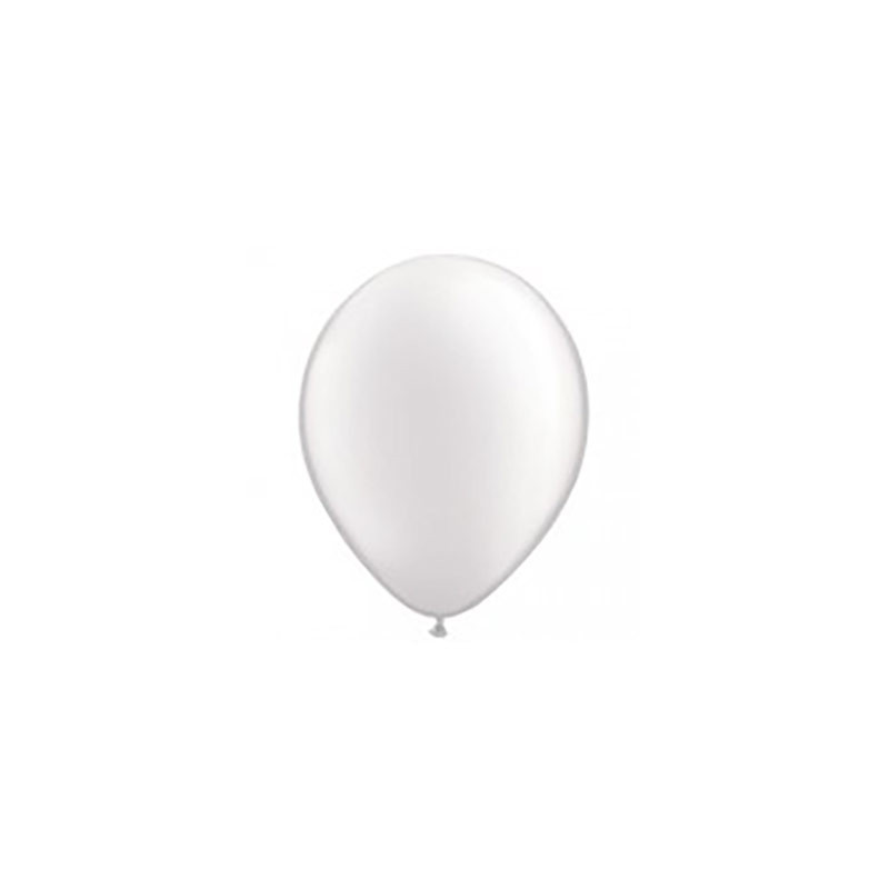 100 Mini Ballons Latex 12cm – Blanc nacré -  Party Deco