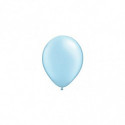 100 Mini Ballons Latex 12cm – Bleu nacré -  Party Deco