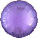 Ballon Mylar Rond Parme nacré Anagram