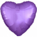 Ballon Cœur Parme nacré Anagram