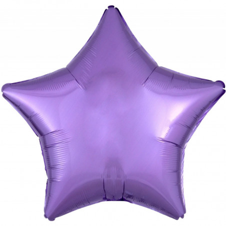 Ballon Mylar Etoile Parme Nacré Anagram