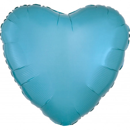 Ballon Cœur Bleu Caraibe Anagram