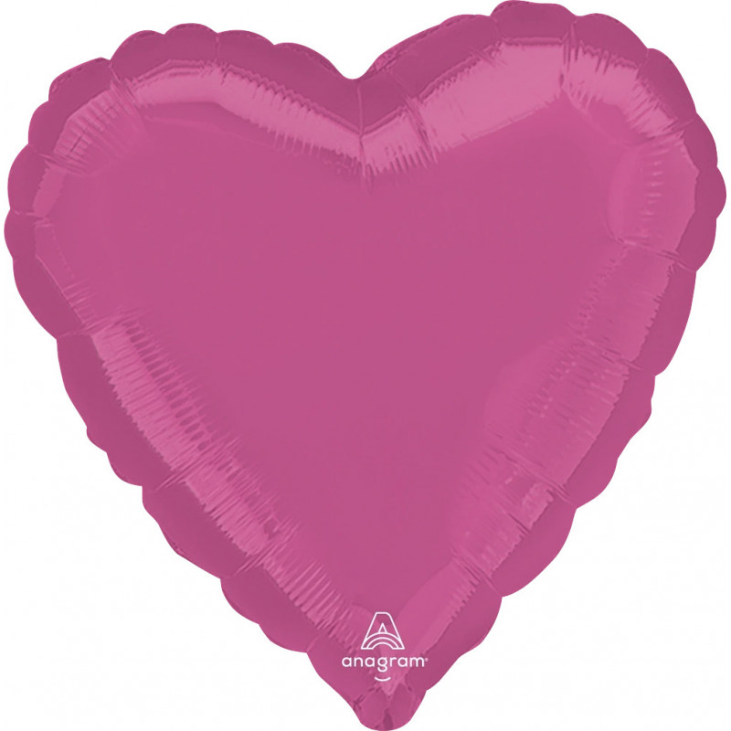 Ballon Alu Coeur Rose Bonbon Anagram