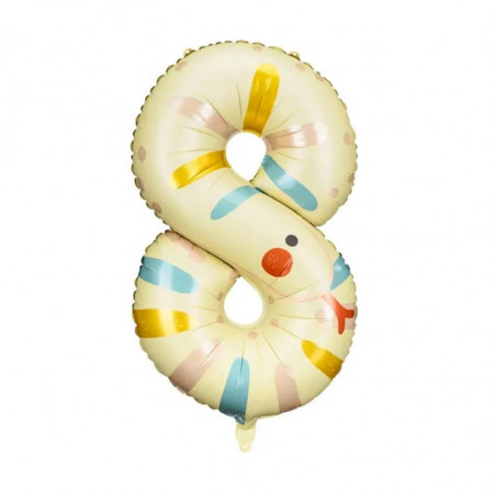 Ballon Chiffre 8 Serpent – Party Deco