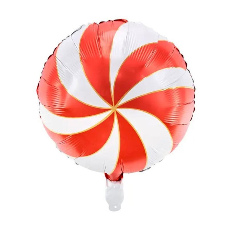 Ballon Alu Bonbon Candy Rouge Chromé - 45 cm Party Deco
