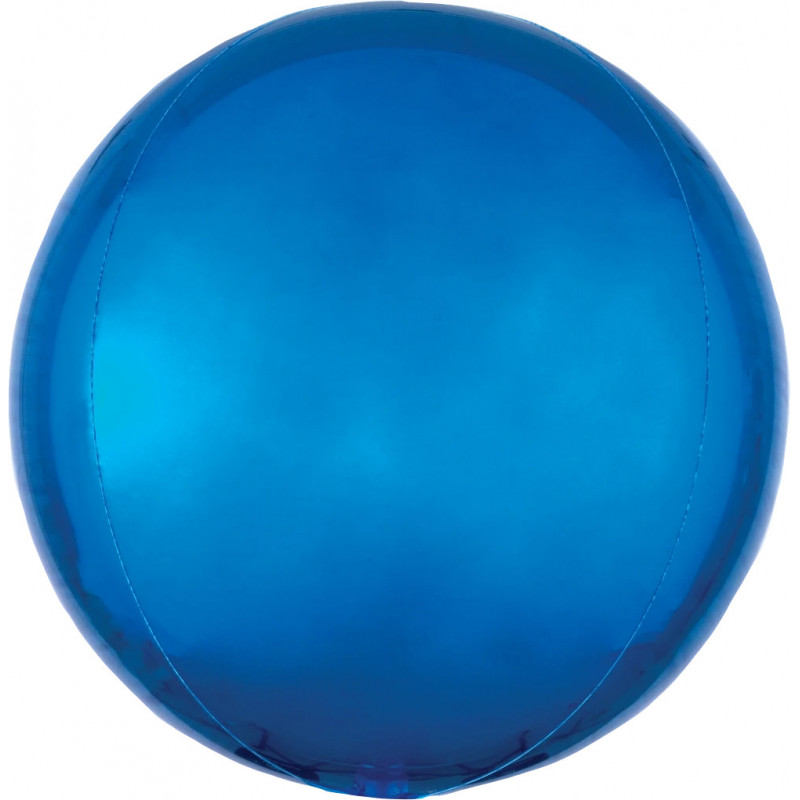 Ballon Miroir Bleu Orbz Anagram