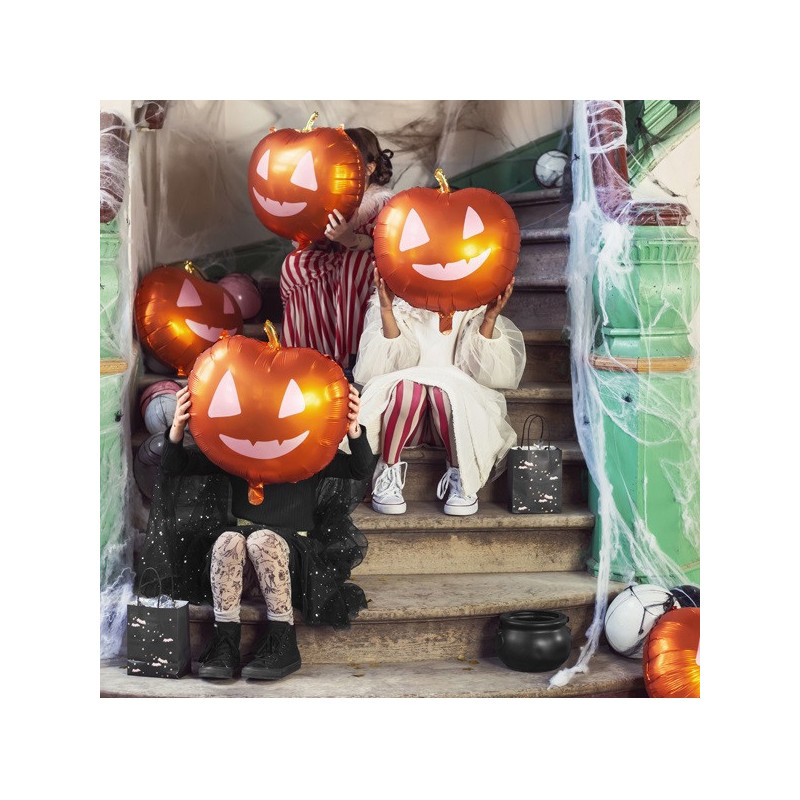 Ballon XL Citrouille Halloween Orange – Party Deco