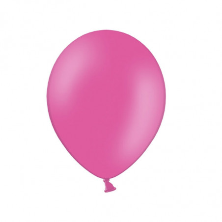 100 Ballons Latex Rose Framboise 30 cm – Party Deco