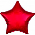 Ballon Alu Etoile Rouge métallisé Anagram