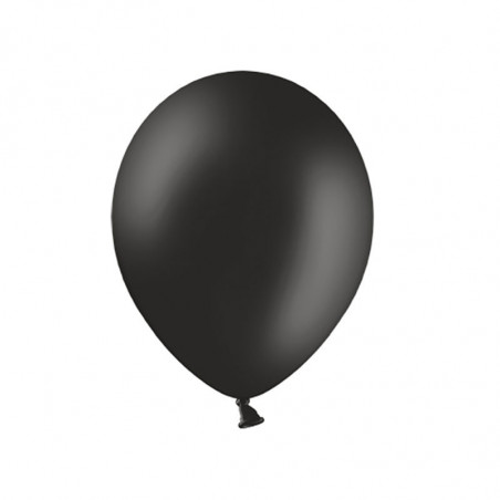 100 Ballons Latex Noir 30 cm – Party Deco
