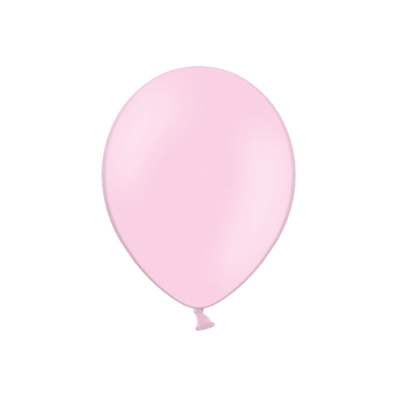 100 Ballons Latex Rose Clair 30 cm – Party Deco