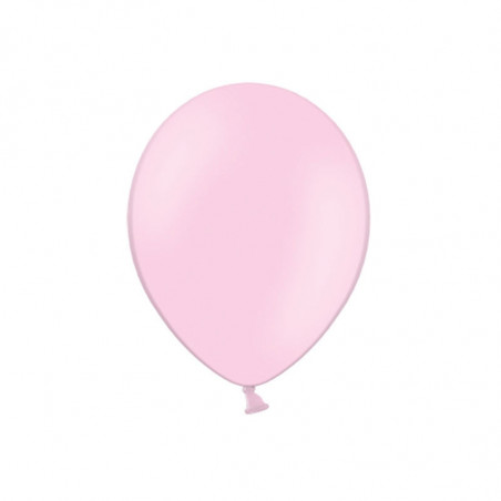 100 Ballons Latex Rose Clair 30 cm – Party Deco