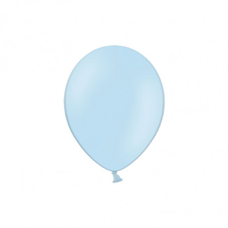 100 Ballons Latex Bleu Clair 30 cm – Party Deco