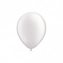 10 Ballons Latex 30 cm – Blanc nacré -  Party Deco