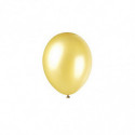 100 Ballons Latex Doré Nacré 30 cm – Party Deco