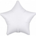 Ballon Alu Etoile Blanc mat Anagram