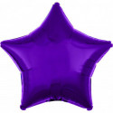 Ballon Alu Etoile Violet métallisé Anagram