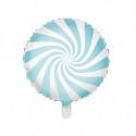 Ballon Alu Bonbon Candy Bleu Clair - 45 cm Party Deco