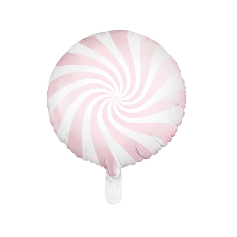Ballon Alu Bonbon Candy Rose Clair - 45 cm Party Deco