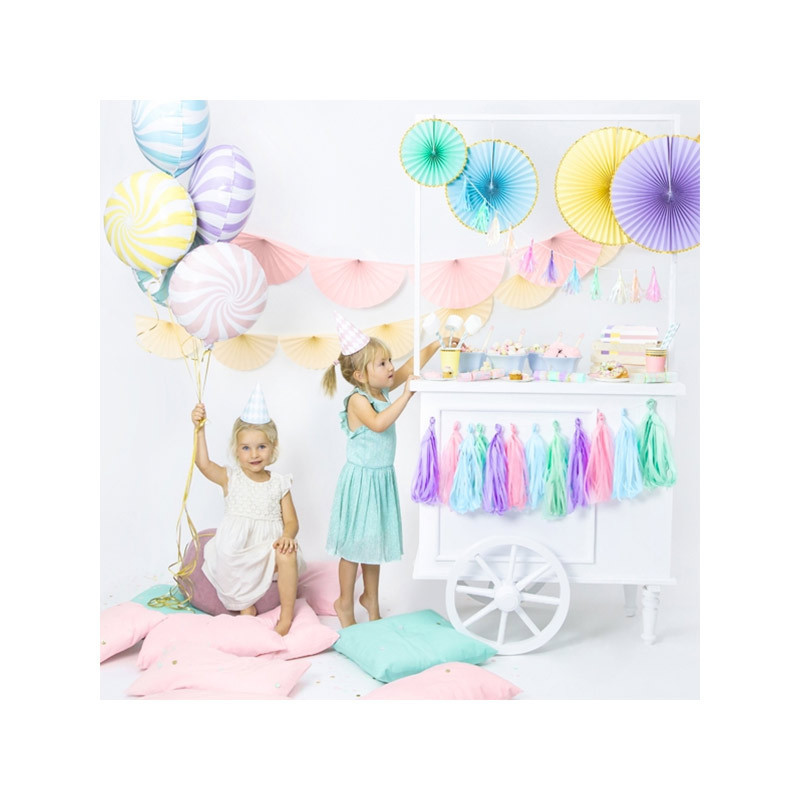Ballon Alu Bonbon Candy Jaune - 45 cm Party Deco