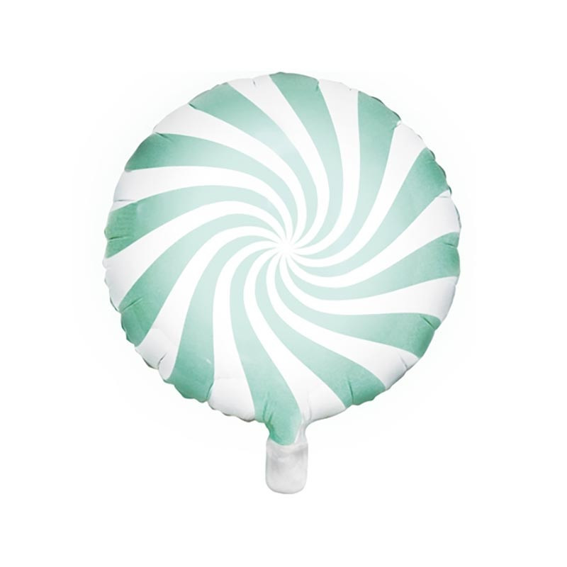Ballon Alu Bonbon Candy Vert Mint - 45 cm Party Deco