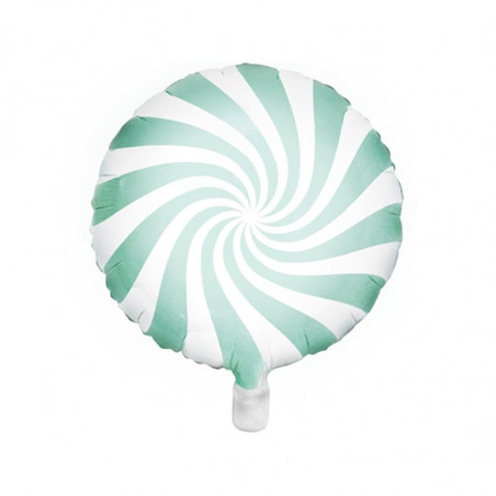 Ballon Alu Bonbon Candy Vert Mint - 45 cm Party Deco